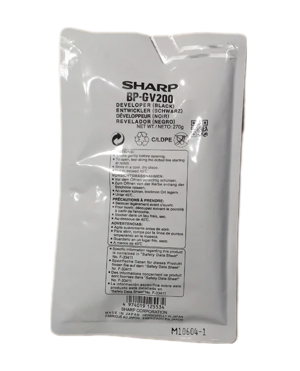 Девелопер SHARP BP-GV200