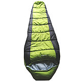 Спальный мешок ACAMPER NORDLYS 2*200г/м2 (black-green), фото 4