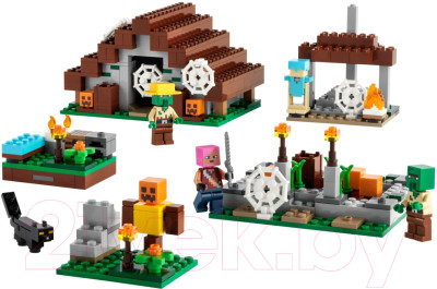 Конструктор Lego Minecraft Заброшенная деревня 21190 - фото 3 - id-p219859046