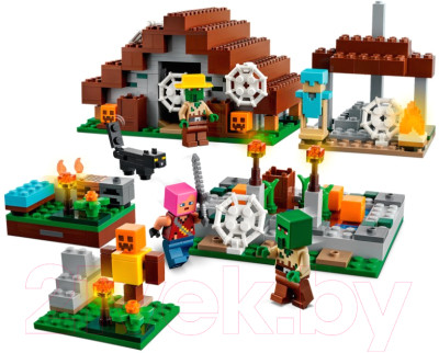 Конструктор Lego Minecraft Заброшенная деревня 21190 - фото 4 - id-p219859046