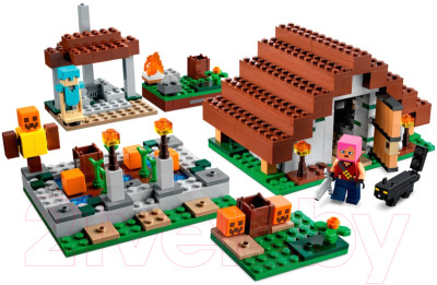 Конструктор Lego Minecraft Заброшенная деревня 21190 - фото 5 - id-p219859046