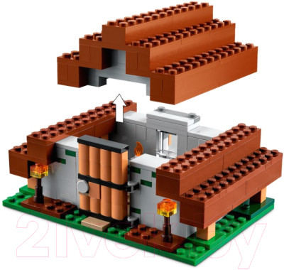 Конструктор Lego Minecraft Заброшенная деревня 21190 - фото 6 - id-p219859046