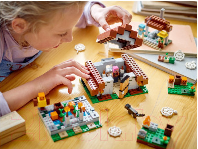 Конструктор Lego Minecraft Заброшенная деревня 21190 - фото 9 - id-p219859046
