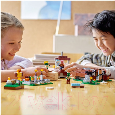 Конструктор Lego Minecraft Заброшенная деревня 21190 - фото 10 - id-p219859046
