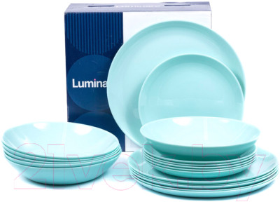 Набор столовой посуды Luminarc Diwali Light Turquoise P2963 - фото 2 - id-p219860070