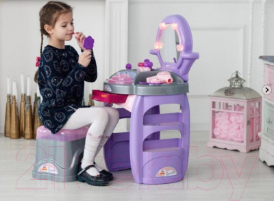 Туалетный столик игрушечный Полесье Салон красоты Диана №4 / 43146 - фото 6 - id-p219859203