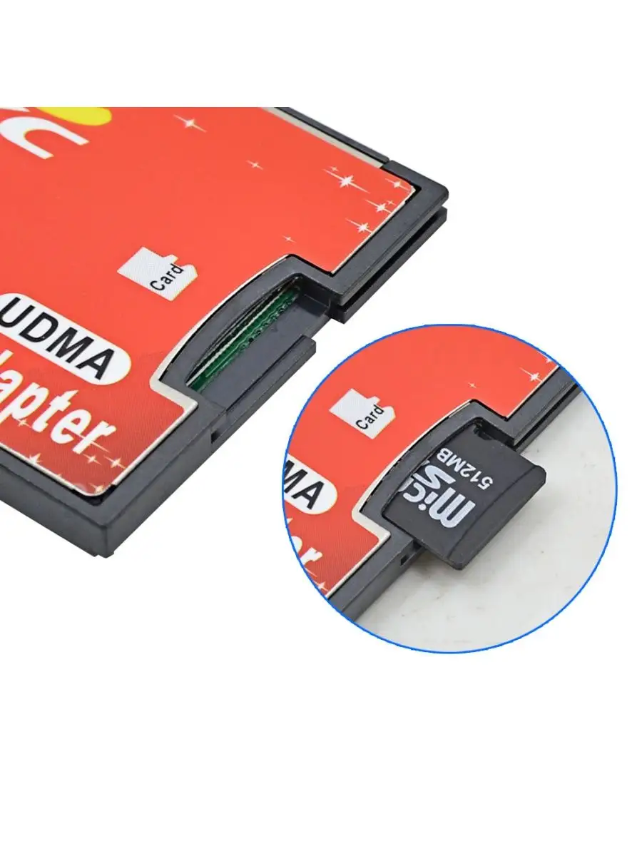 Переходник с MicroSD на CompactFlash (CF) - фото 6 - id-p219916626