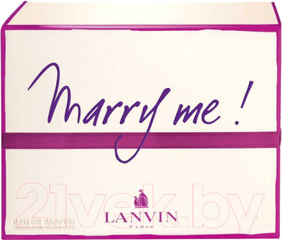 Парфюмерная вода Lanvin Marry Me! - фото 2 - id-p219859549