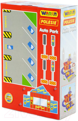 Паркинг игрушечный Полесье 3-уровневый с автомобилями / 37893 - фото 8 - id-p219858625