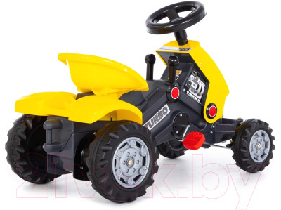 Каталка детская Полесье Turbo-2 Трактор с педалями / 89335 - фото 4 - id-p219858675