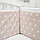 Борт в кроватку «Горох», размер 120х35 см - 2 шт, 60х35 см - 2шт, цвет бежевый, фото 2