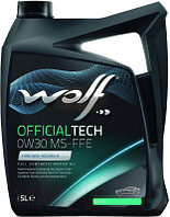 Моторное масло WOLF OfficialTech 0W30 MS-FFE / 65618/5