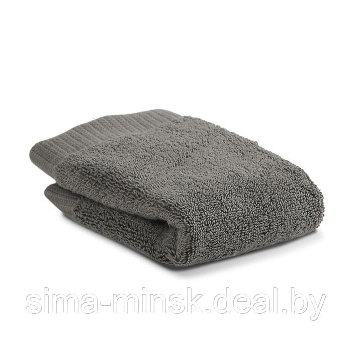 Полотенце для лица Essential, размер 30х30 см, цвет тёмно-серый - фото 1 - id-p219904443