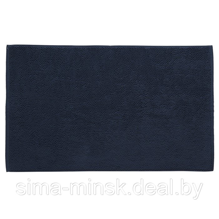 Полотенце для ног темно-синего цвета Essential, размер 50х80 см - фото 1 - id-p219904452