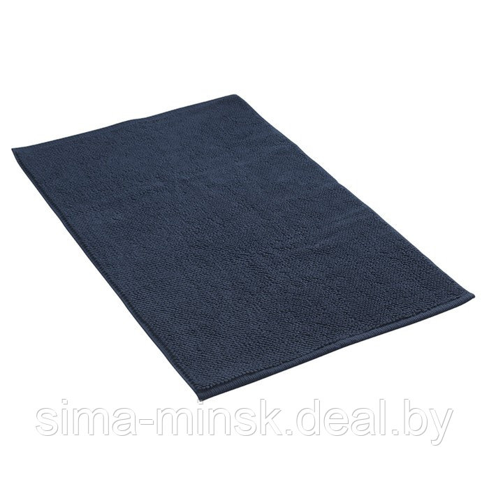 Полотенце для ног темно-синего цвета Essential, размер 50х80 см - фото 6 - id-p219904452
