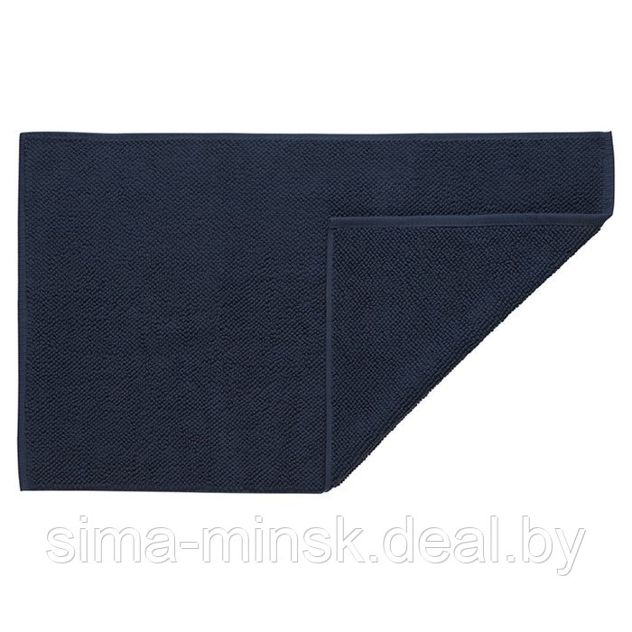 Полотенце для ног темно-синего цвета Essential, размер 50х80 см - фото 7 - id-p219904452