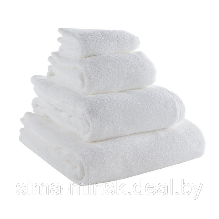 Полотенце банное белого цвета Essential, размер 70х140 см - фото 1 - id-p219904460