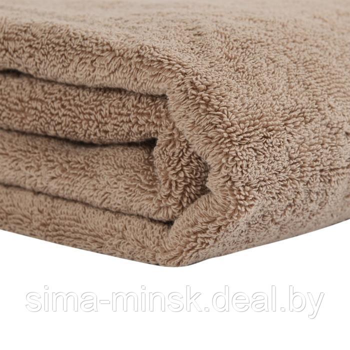 Полотенце банное Essential, размер 90х150 см, цвет коричневый - фото 3 - id-p219904463