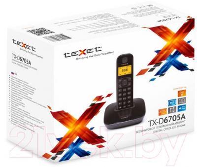 Беспроводной телефон Texet TX-D6705A - фото 2 - id-p219900405
