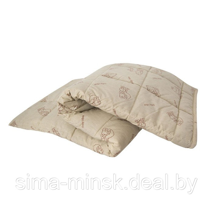 Одеяло стеганное «Верблюжья шерсть», размер 200х220 см - фото 2 - id-p219904936
