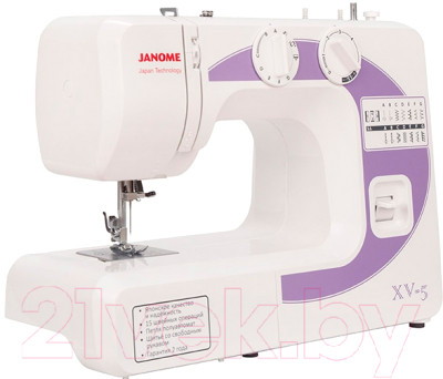 Швейная машина Janome XV-5 - фото 3 - id-p219900477