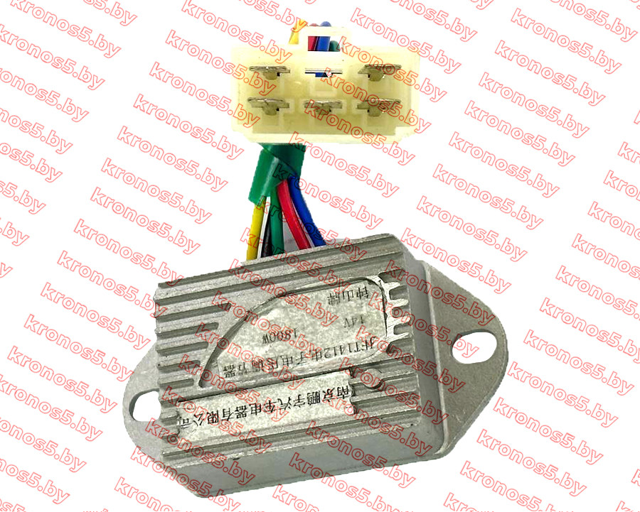 Реле регулятор зарядки FTD 1412S-14 V 5 проводов с фишкой Jinma, DongFeng - фото 1 - id-p219638346