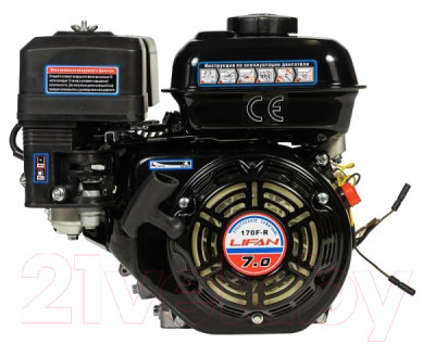 Двигатель бензиновый Lifan 170F-R D20 - фото 1 - id-p219863585