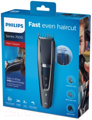 Машинка для стрижки волос Philips HC7650/15 - фото 7 - id-p219896408