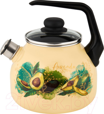 Чайник со свистком Appetite Avocado С2717.3П - фото 1 - id-p219904421