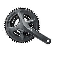 Система шатунов SHIMANO CLARIS, R2030, 170 мм, интегрированный вал, 8 скоростей, 50/39/30T