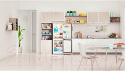 Холодильник с морозильником Indesit ITR 4160 E - фото 6 - id-p219873444