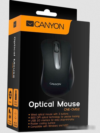 Мышь Canyon CNE-CMS2 - фото 2 - id-p219916915