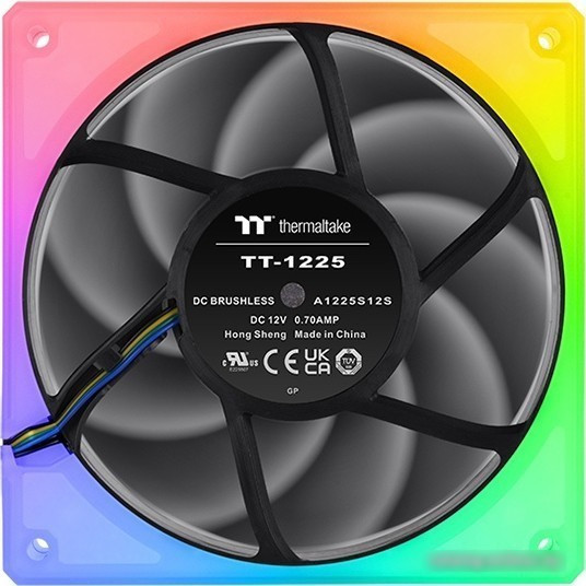 Вентилятор для корпуса Thermaltake ToughFan 12 RGB 3-Fan Pack CL-F135-PL12SW-A - фото 2 - id-p219916817