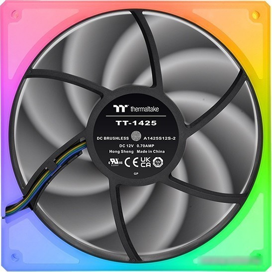 Вентилятор для корпуса Thermaltake ToughFan 14 RGB 3-Fan Pack CL-F136-PL14SW-A - фото 2 - id-p219916818