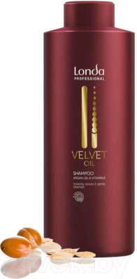 Шампунь для волос Londa Professional Velvet Oil с аргановым маслом - фото 2 - id-p219863744