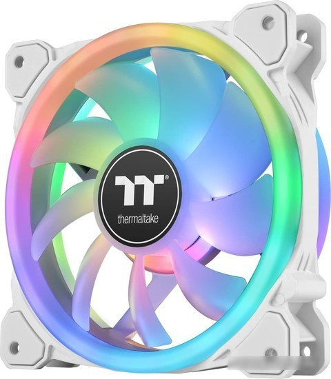 Набор вентиляторов с контроллером Thermaltake SWAFAN 14 RGB Radiator Fan TT Premium Edition White - фото 2 - id-p219916821
