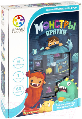 Игра-головоломка Bondibon Монстры прятки / ВВ5266 - фото 1 - id-p219870046