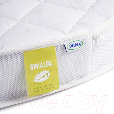 Матрас в кроватку Plitex Flex Cotton Oval ФК-01/3 - фото 3 - id-p219903248