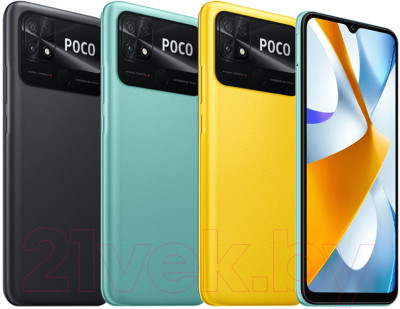 Смартфон POCO C40 4GB/64GB (Coral Green) - фото 9 - id-p219903254