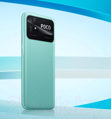 Смартфон POCO C40 4GB/64GB (Coral Green) - фото 10 - id-p219903254