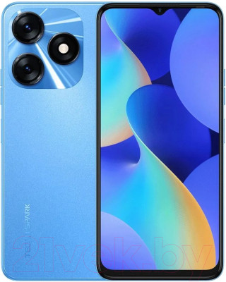 Смартфон Tecno Spark 10 4GB/128GB / KI5q (Meta Blue) - фото 1 - id-p219867549