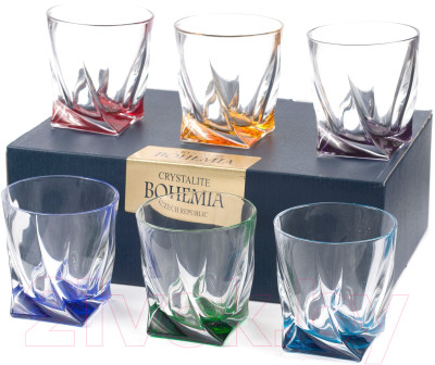 Набор стаканов Bohemia Crystalite Quadro 7K8/99999/9/72R93/932-669 - фото 1 - id-p219884289