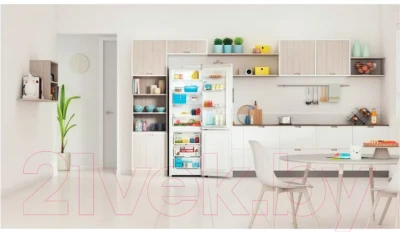 Холодильник с морозильником Indesit ITR 4180 W - фото 5 - id-p219910029