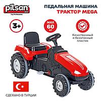 PILSAN Педальная машина Трактор MEGA Red/Красный 07321