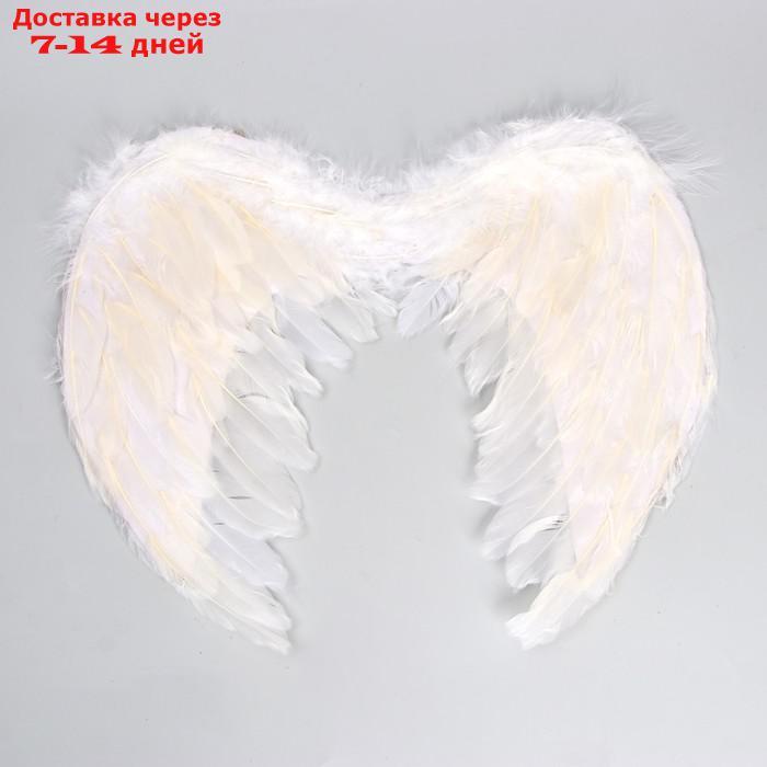 Крылья ангела, 40×35 см, на резинке, цвет белый - фото 1 - id-p219830358