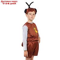 Детский карнавальный костюм "Муравей", рост 122-134 см