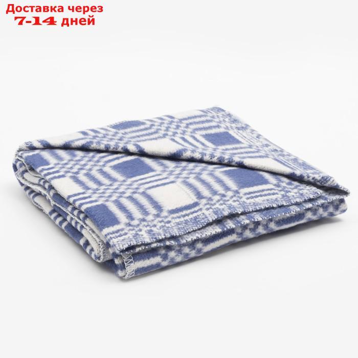 Одеяло байковое размер 90х140 см, цвет микс для мал., хл80%, ПАН 20%, 420гр/м - фото 1 - id-p219830671