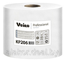 Полотенца бумажные Veiro Professional Comfort в рулонах с центральной вытяжкой, 720 листов, 180м., 2 слоя.