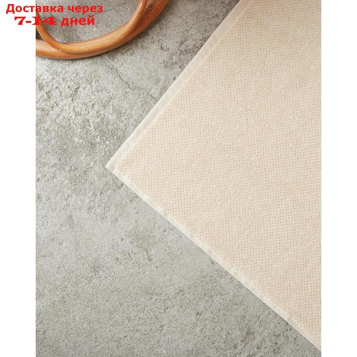 Коврик махровый "Этель" Organic Beige 50х70 см, 100% хл, 550гр/м2 - фото 7 - id-p219831842