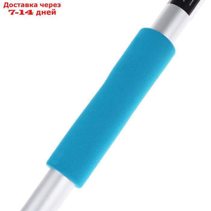 Щетка для мытья Black&Blue алюминиевая проточная ручка, 69 см, ВВ601 - фото 3 - id-p219834174